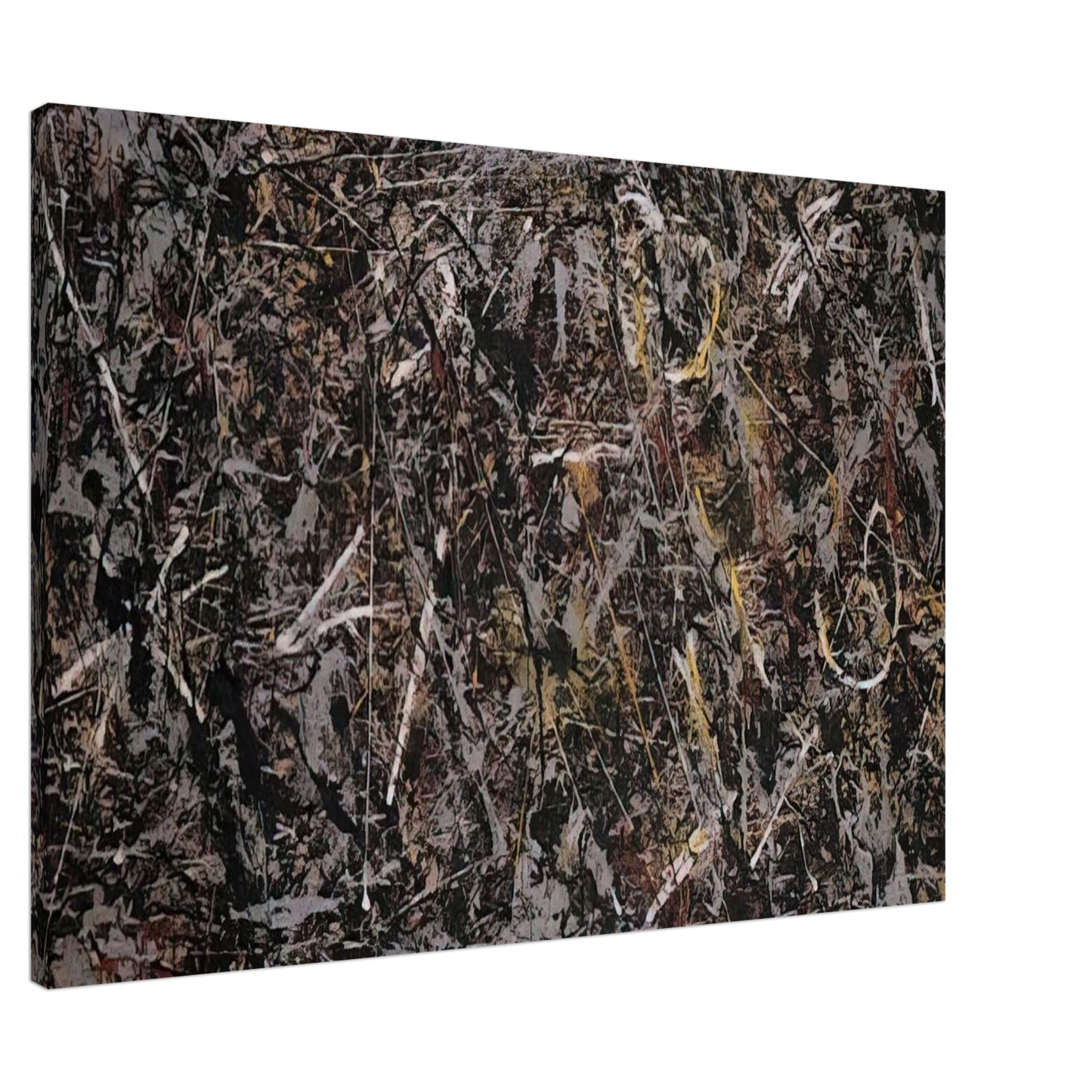 Jackson Pollock - ALCHEMY 1947 Canvas - 20x30 cm / 8x12 inches-canvas