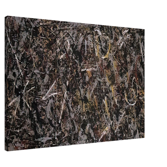 Jackson Pollock - ALCHEMY 1947 Canvas - 20x30 cm / 8x12 inches-canvas