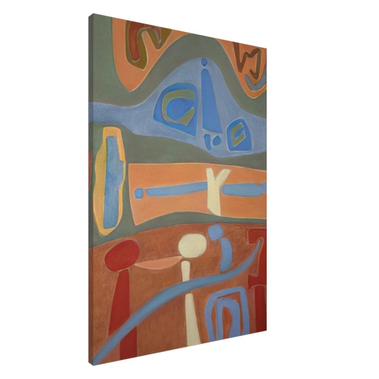 Will Barnet - Overview - 2005 United States Canvas - 20x30 cm / 8x12 inches-canvas