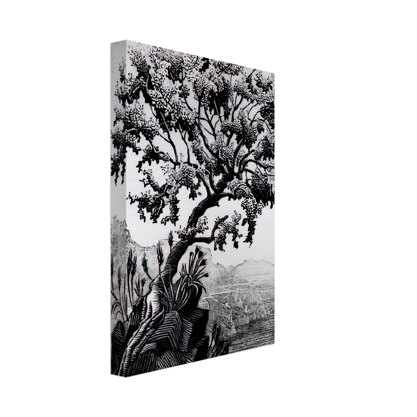 MC Escher - ESCHER (14) Canvas - 70x100 cm / 28x40 inches-canvas