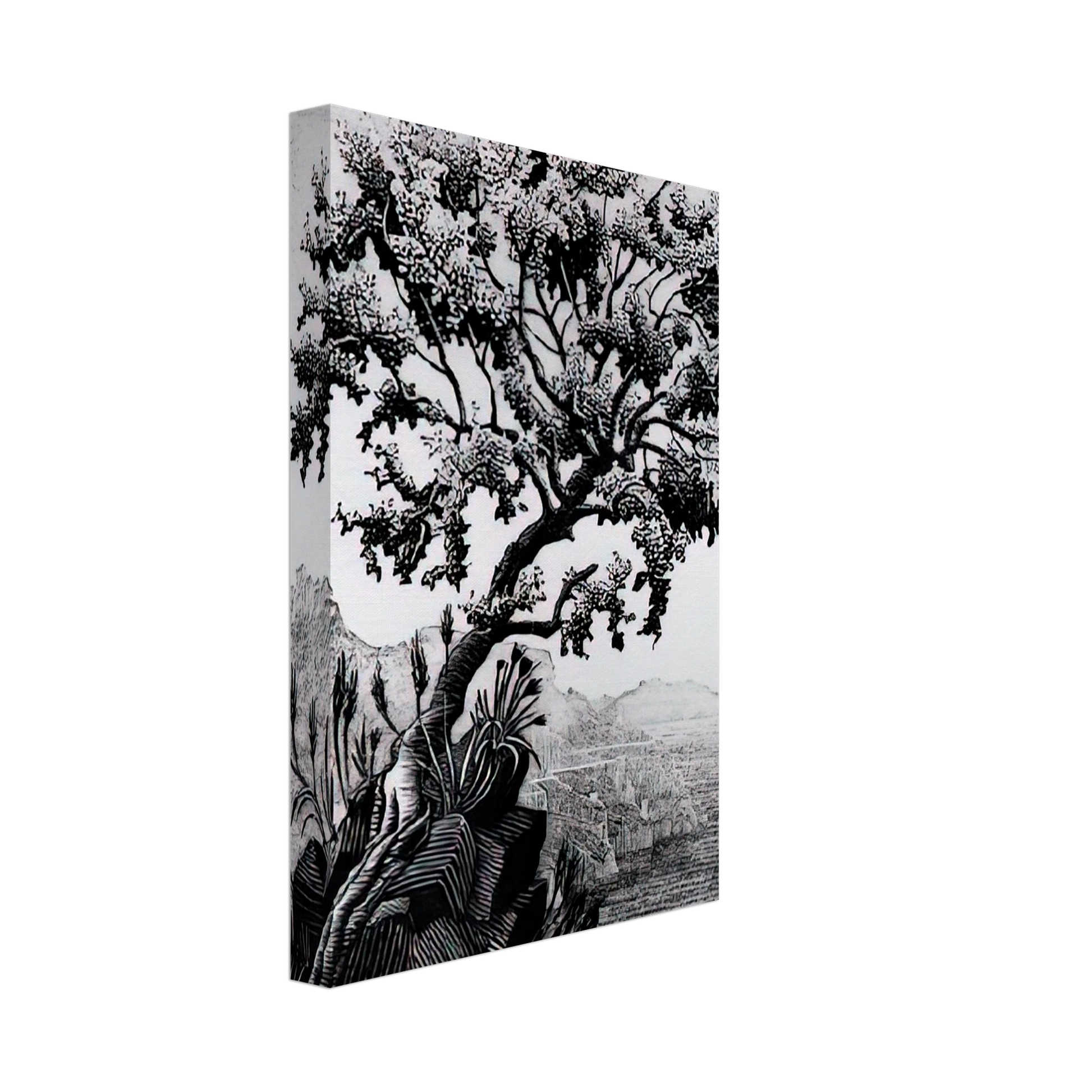 MC Escher - ESCHER (14) Canvas - 70x100 cm / 28x40 inches-canvas