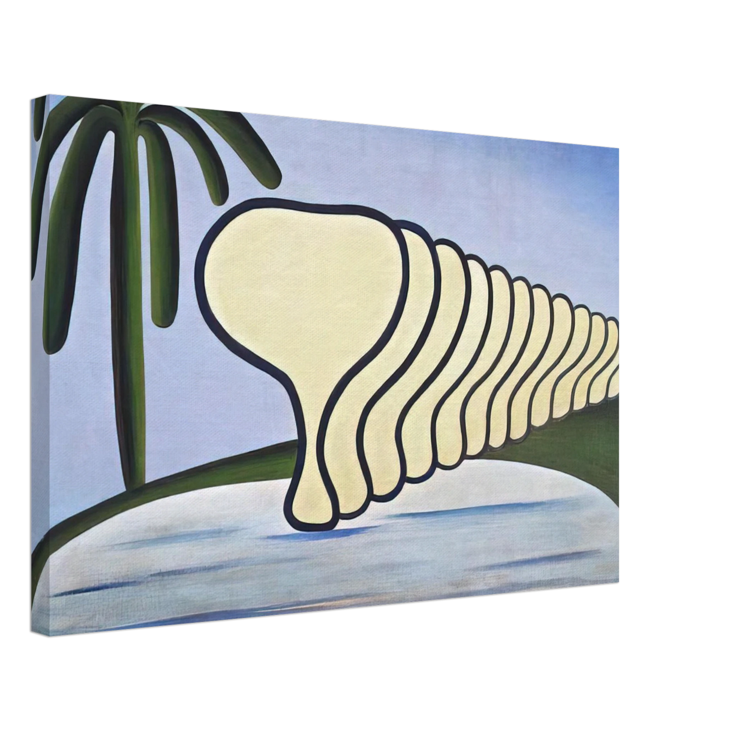 Tarsila do Amaral - Sleep Canvas - 40x60 cm / 16x24 inches-canvas