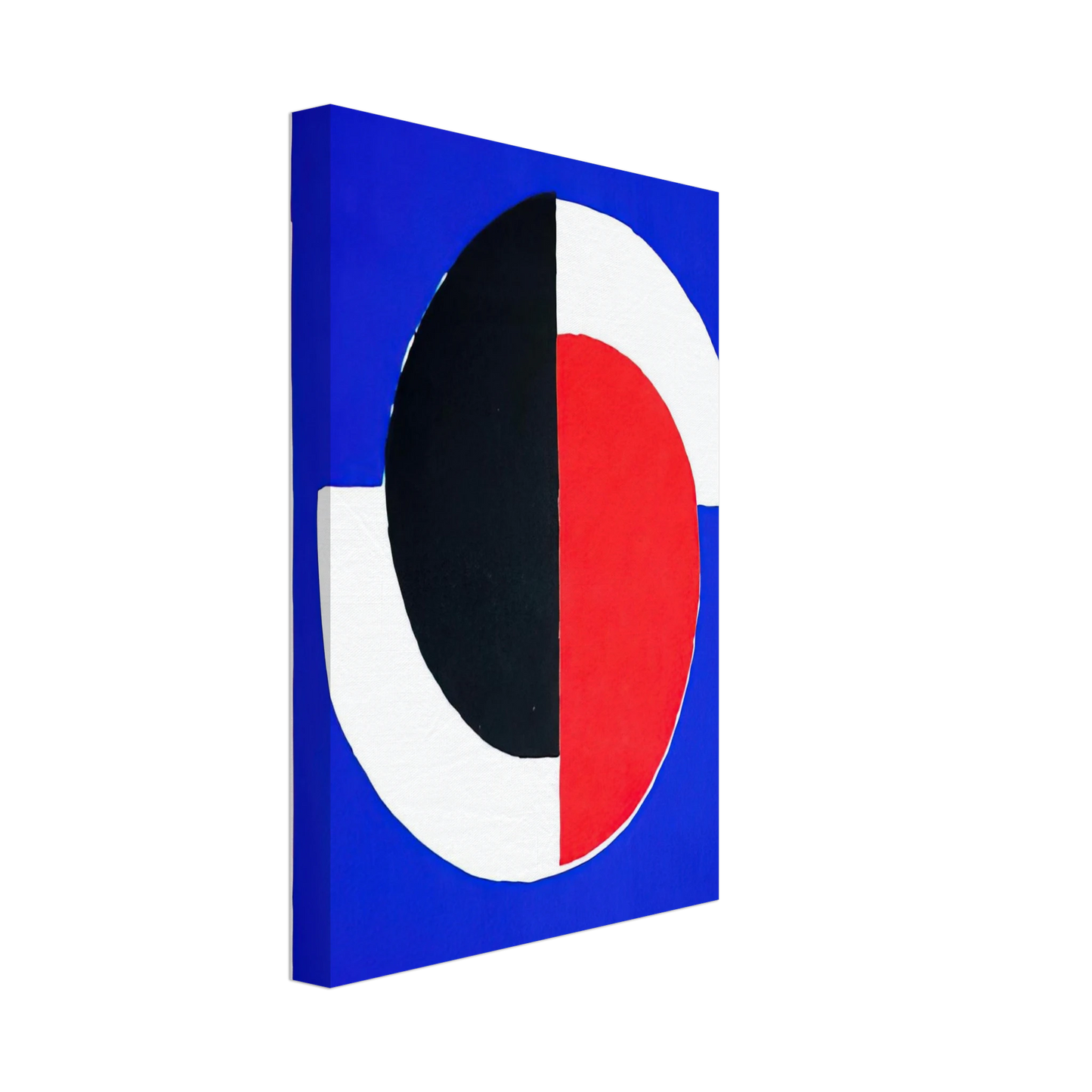 Sonia Delaunay - COMPOSITION RED BLUE BLACK WHITE Canvas - 70x100 cm / 28x40 inches-canvas