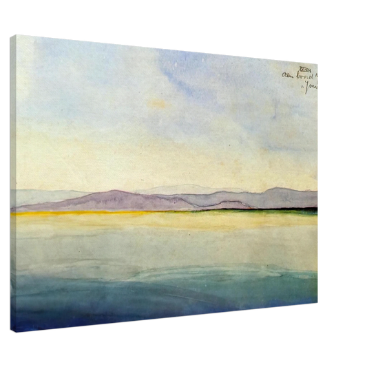 MC Escher - THE SEA AT THE MOUTH OF THE EBRO Canvas - 20x30 cm / 8x12 inches-canvas