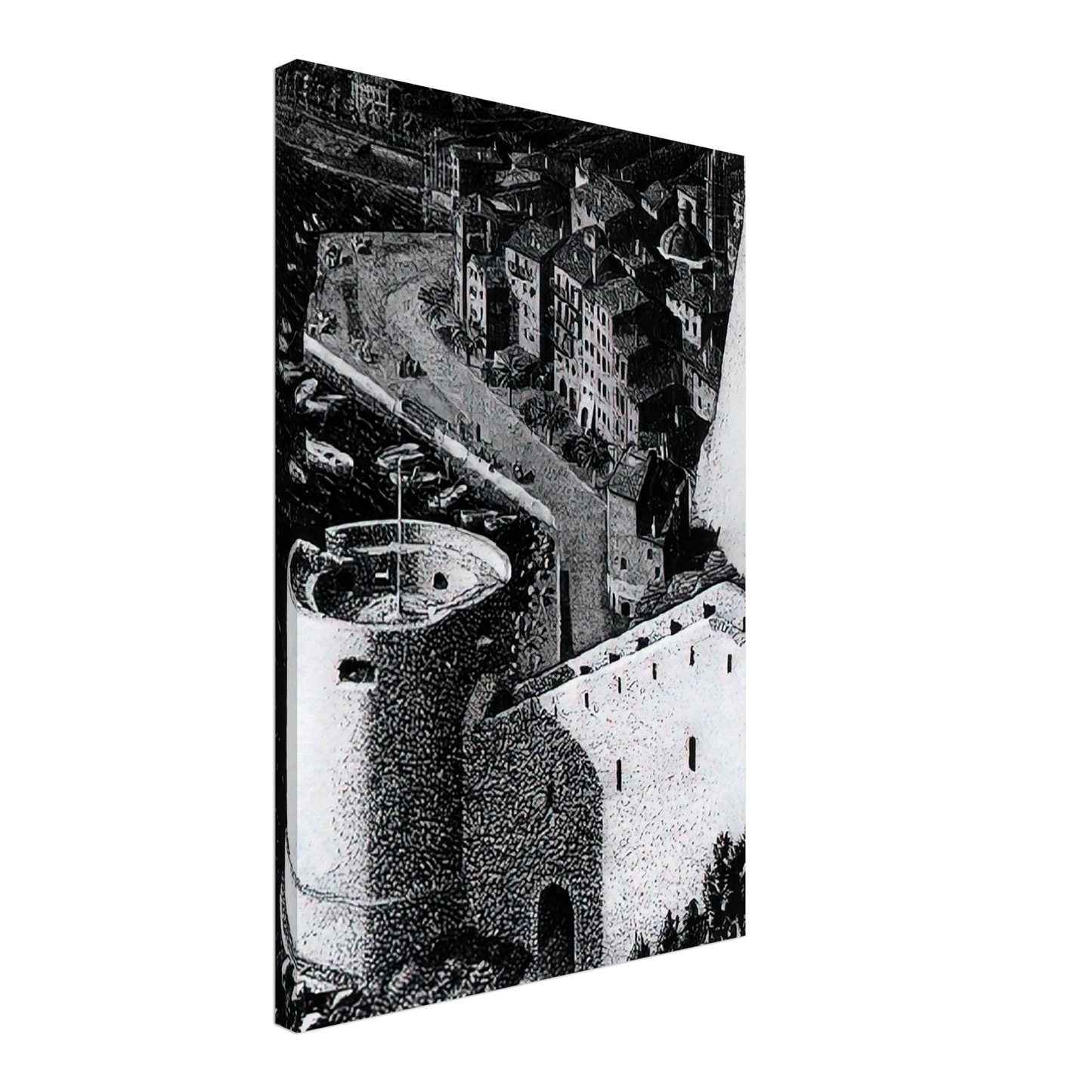 MC Escher - ESCHER (23) Canvas - 70x100 cm / 28x40 inches-canvas