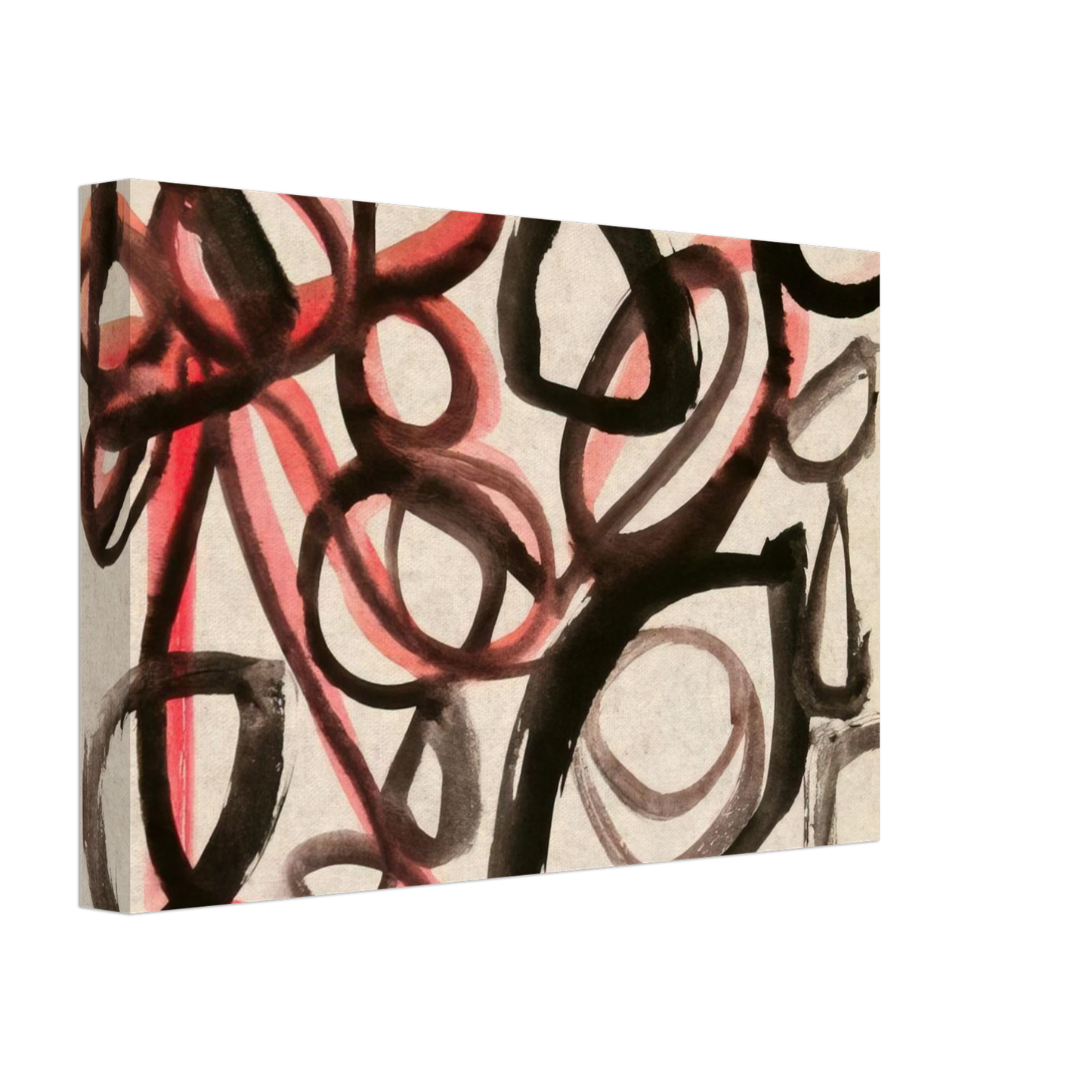 William Saroyan - Fresno Friday, November 10, 1972 #9 - 1972 Canvas - 40x60 cm / 16x24 inches-canvas