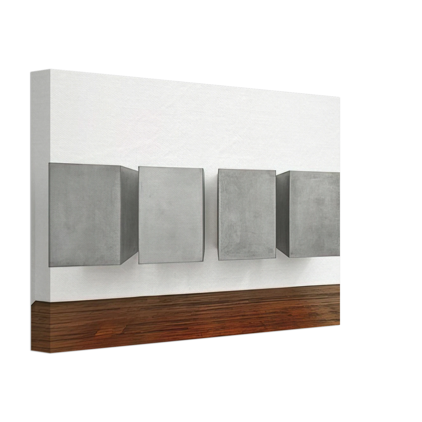Donald Judd - Untitled - 1988 Canvas - 40x60 cm / 16x24 inches-canvas