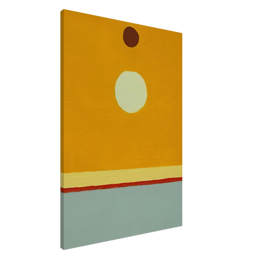 Etel Adnan - Untitled - 2014 Canvas - 20x30 cm / 8x12 inches-canvas