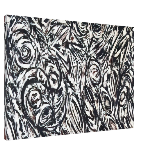 Lee Krasner - Night Creatures Canvas - 20x30 cm / 8x12 inches-canvas