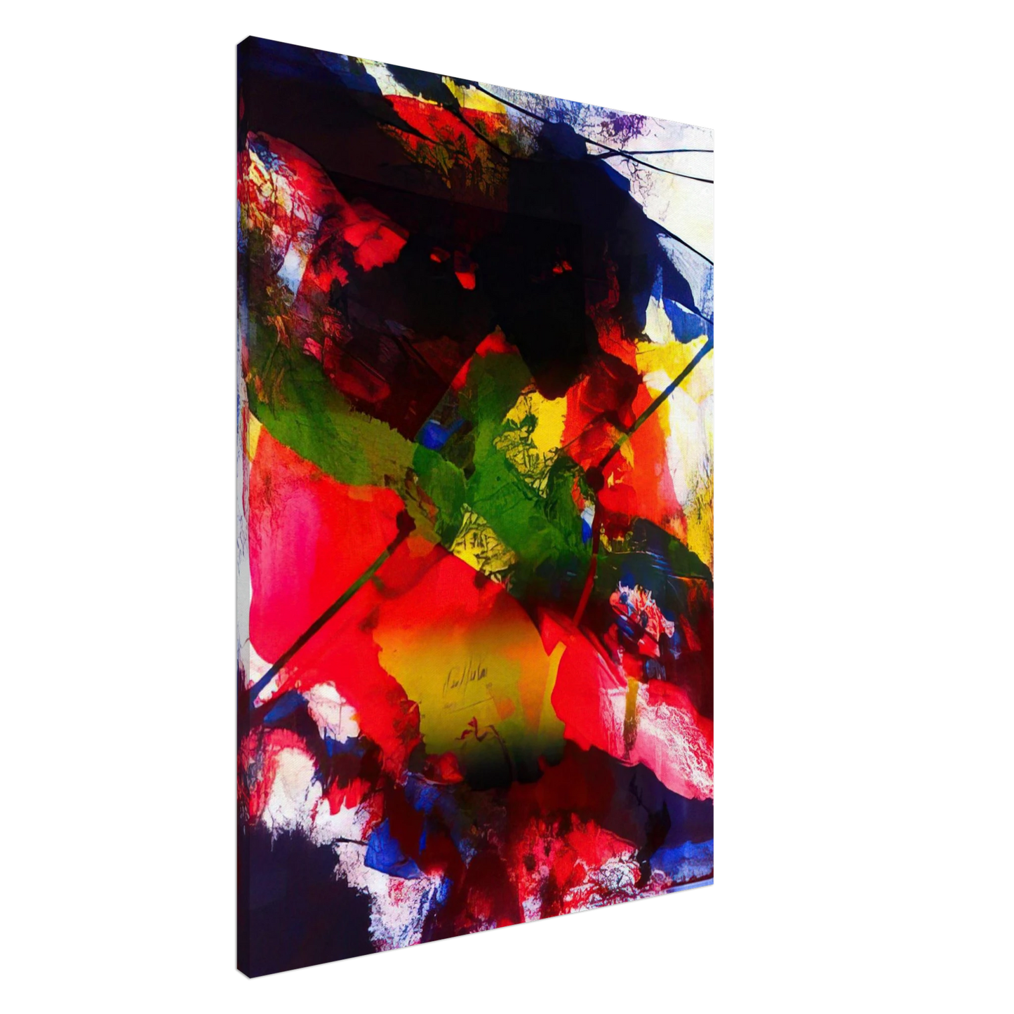 Paul Jenkins - Amadeus Canvas - 20x30 cm / 8x12 inches-canvas