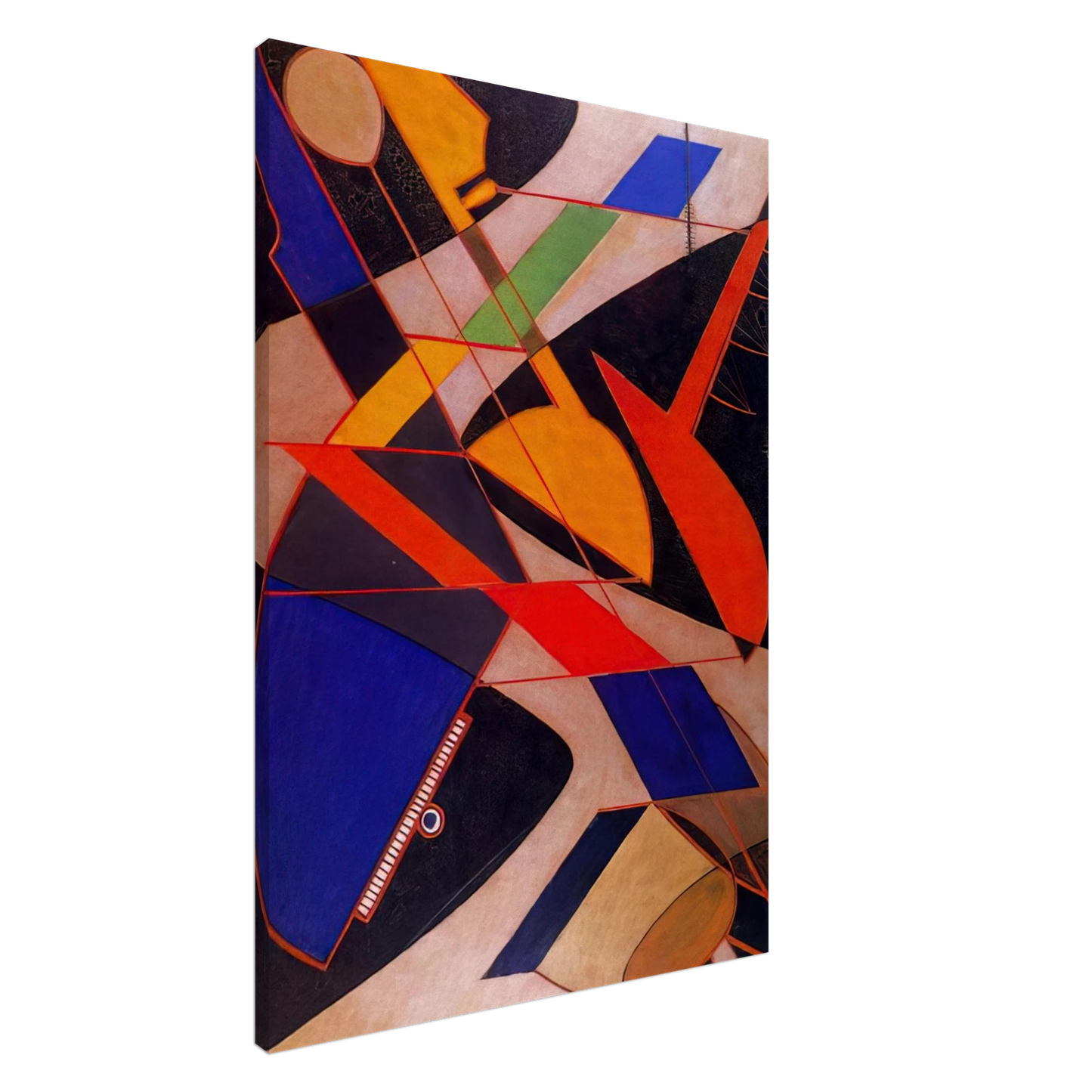 Man Ray - ORQUESTA SINFONICA 1916 Canvas - 20x30 cm / 8x12 inches-canvas