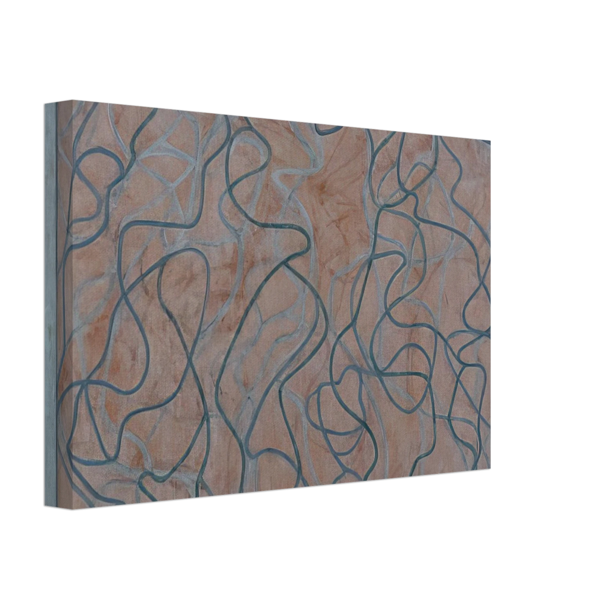 Brice Marden - Polke Letter - 2011 Canvas - 40x60 cm / 16x24 inches-canvas