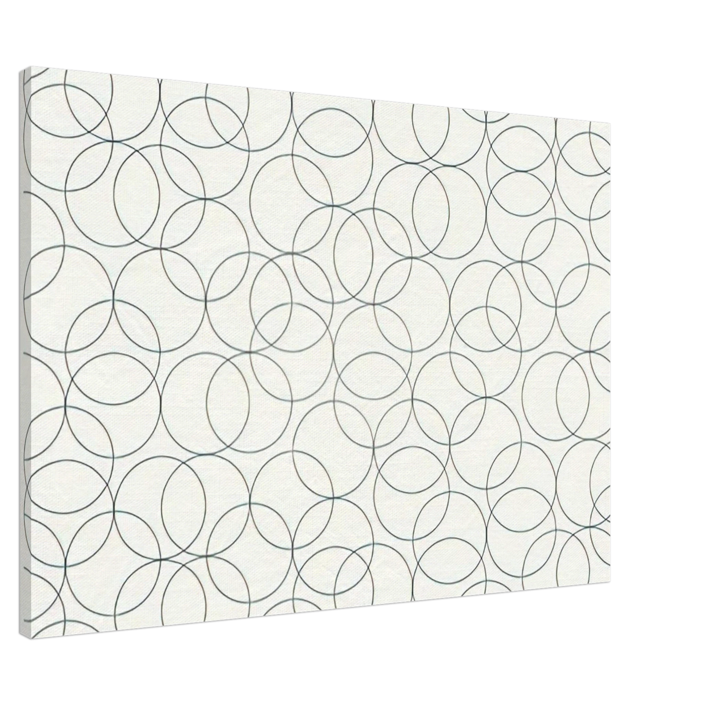 Bridget Riley - COMPOSITION WITH CIRCLES 5 2005 Canvas - 20x30 cm / 8x12 inches-canvas