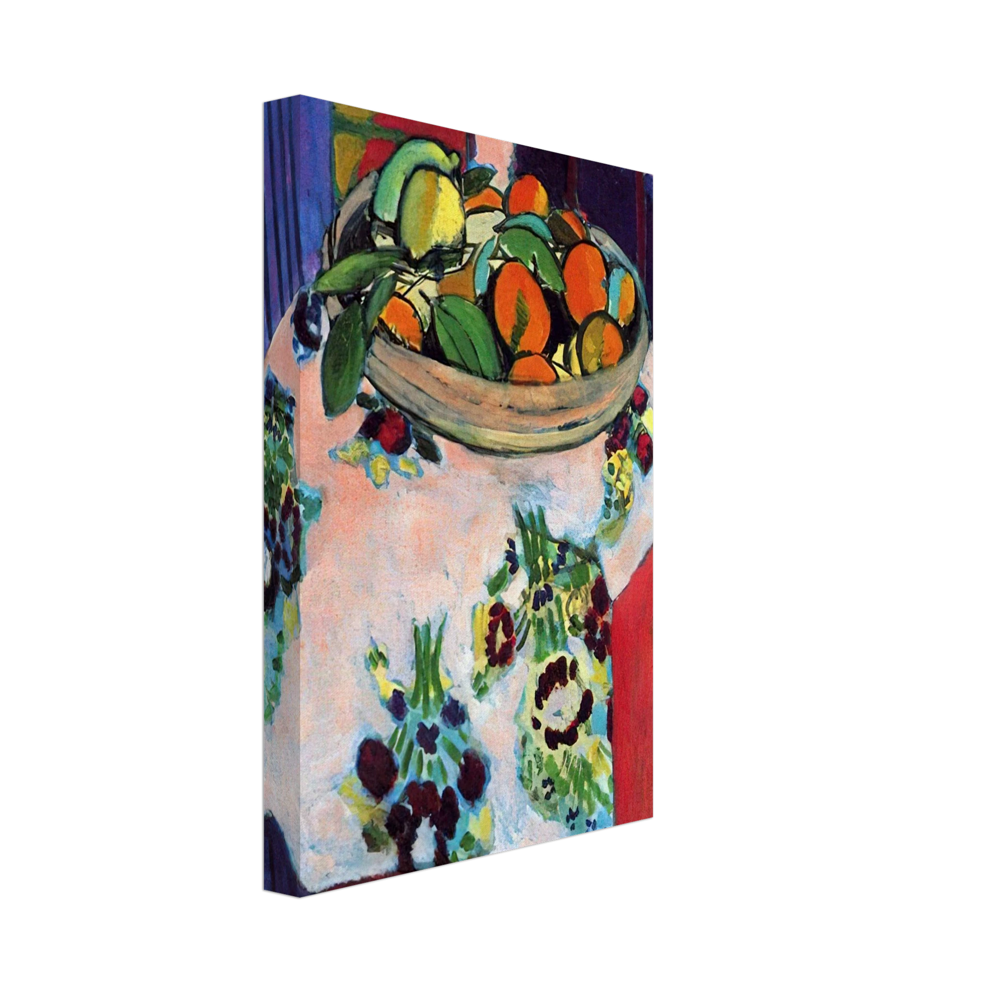 Henri Matisse - BASKET WITH ORANGES 1913 Canvas - 70x100 cm / 28x40 inches-canvas