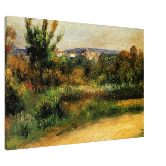 Pierre-Auguste Renoir - Midday Landscape Canvas - Default Title-canvas