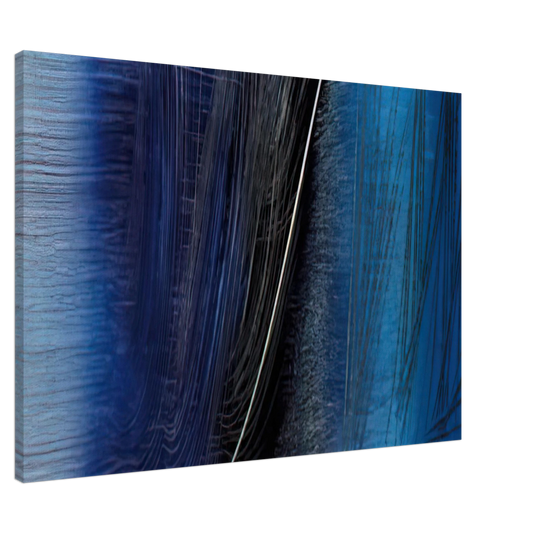 Hans Hartung - Untitled T1962-L7 - 1962 Canvas - 20x30 cm / 8x12 inches-canvas