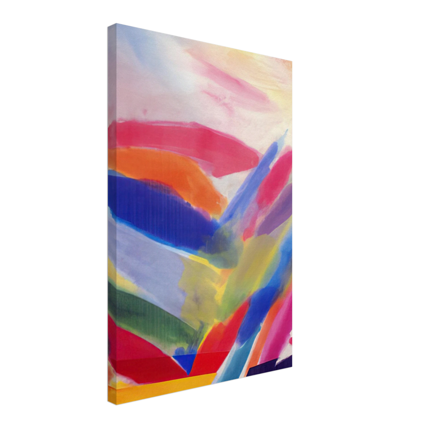 Ronnie Landfield - When We Were Young Again - 1997 Canvas - 70x100 cm / 28x40 inches-canvas