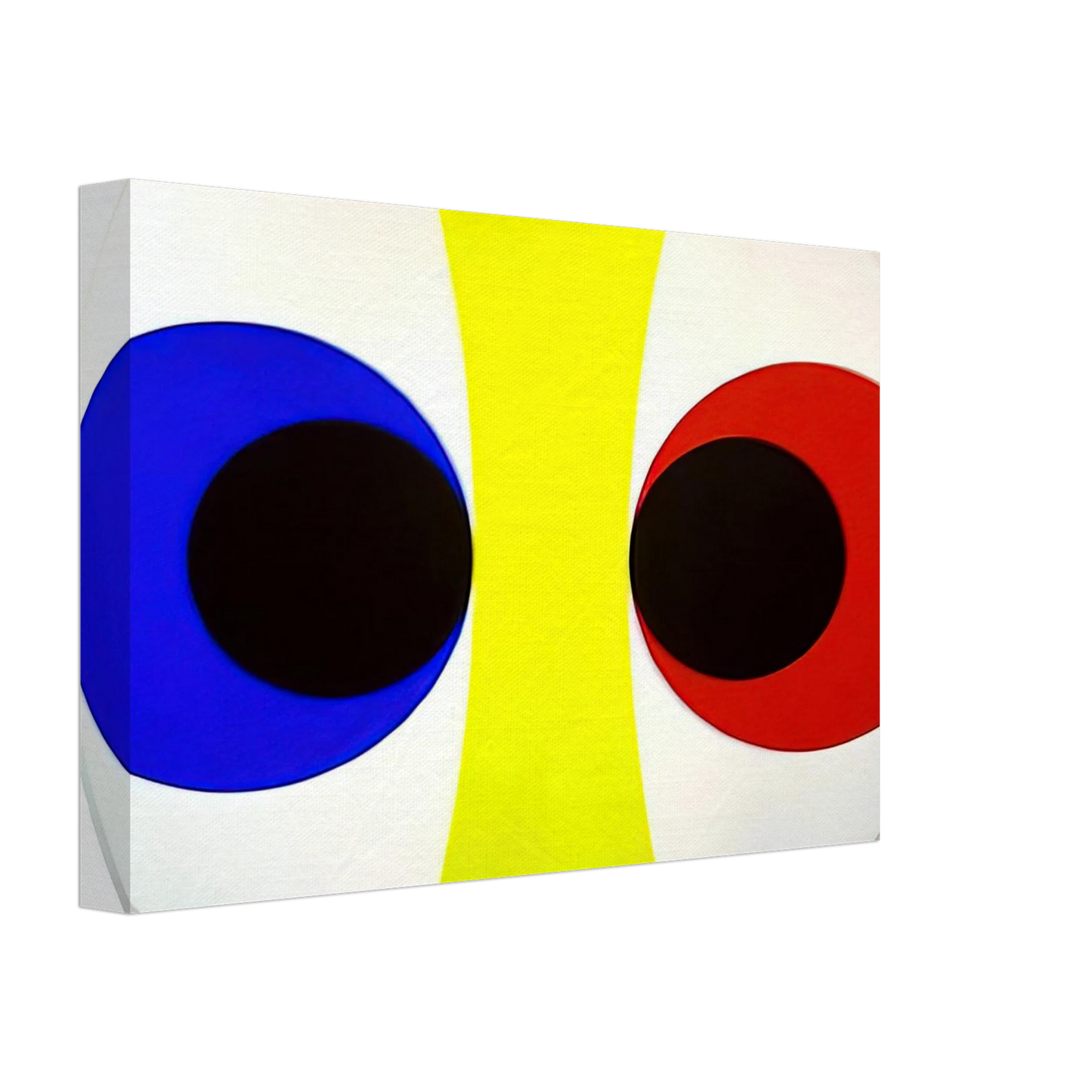 Alexander Liberman - Omicron VII - 1961 Canvas - 70x100 cm / 28x40 inches-canvas