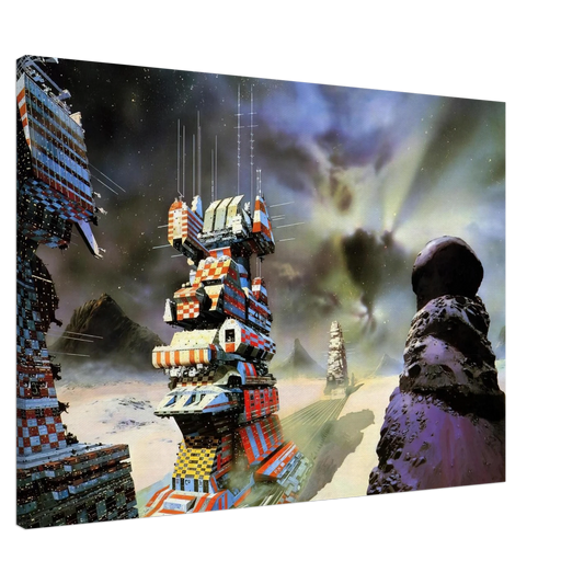 Chris Foss - Chris Foss Canvas - 20x30 cm / 8x12 inches-canvas