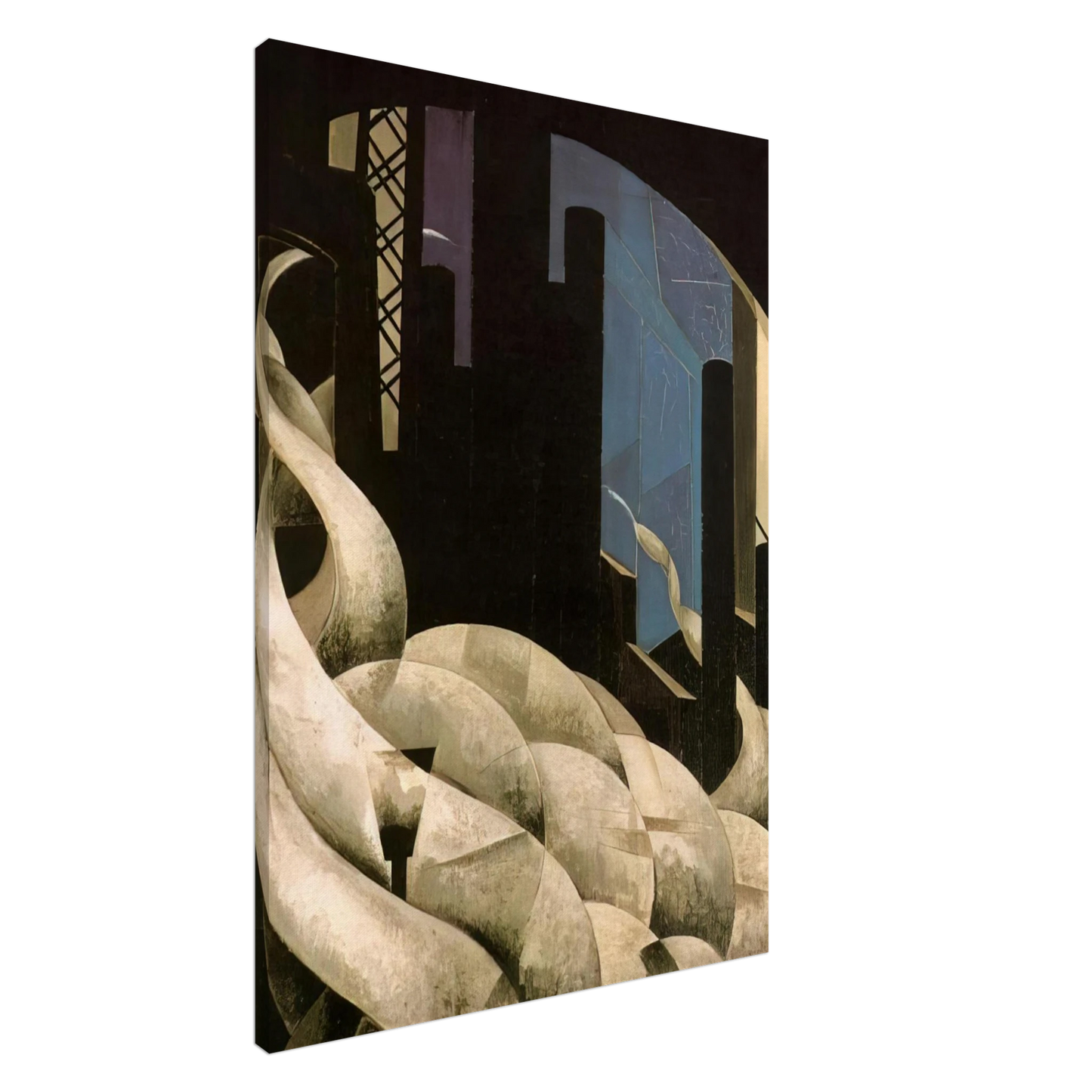 Charles Demuth - Incense of a New Church - 1921 Canvas - 20x30 cm / 8x12 inches-canvas