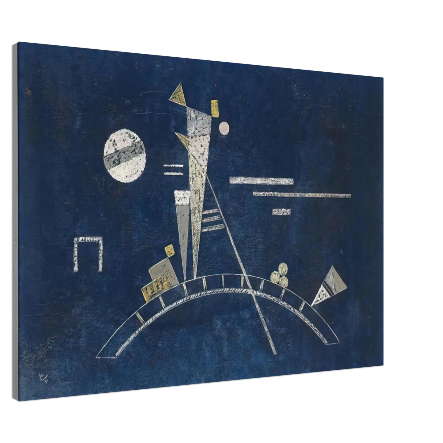 Wassily Kandinsky - FRAGILE 1931 Canvas - 20x30 cm / 8x12 inches-canvas