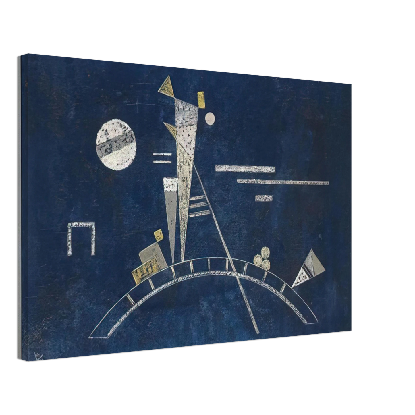 Wassily Kandinsky - FRAGILE 1931 Canvas - 40x60 cm / 16x24 inches-canvas