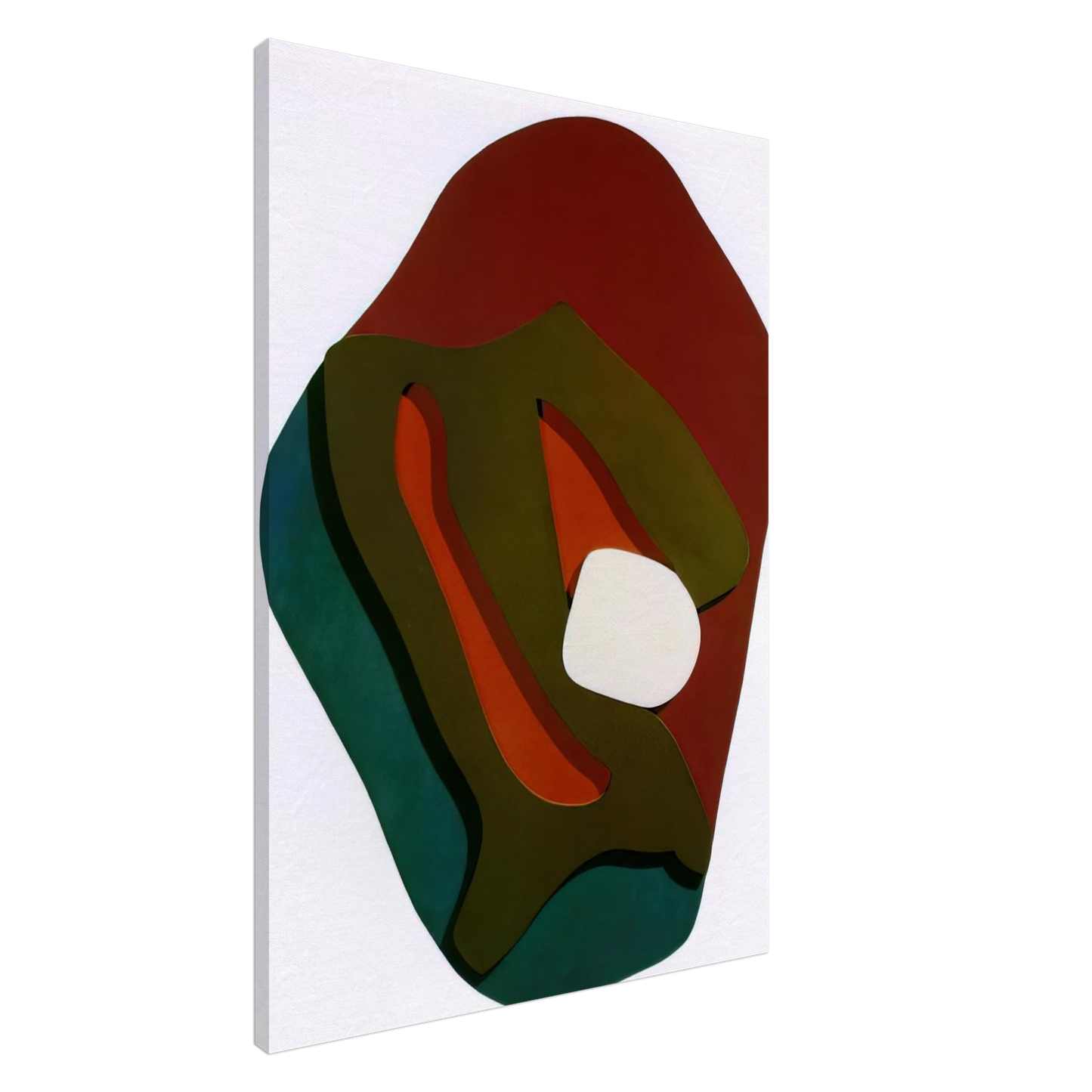 Jean Arp - Terrestrial Forest Form Canvas - 20x30 cm / 8x12 inches-canvas