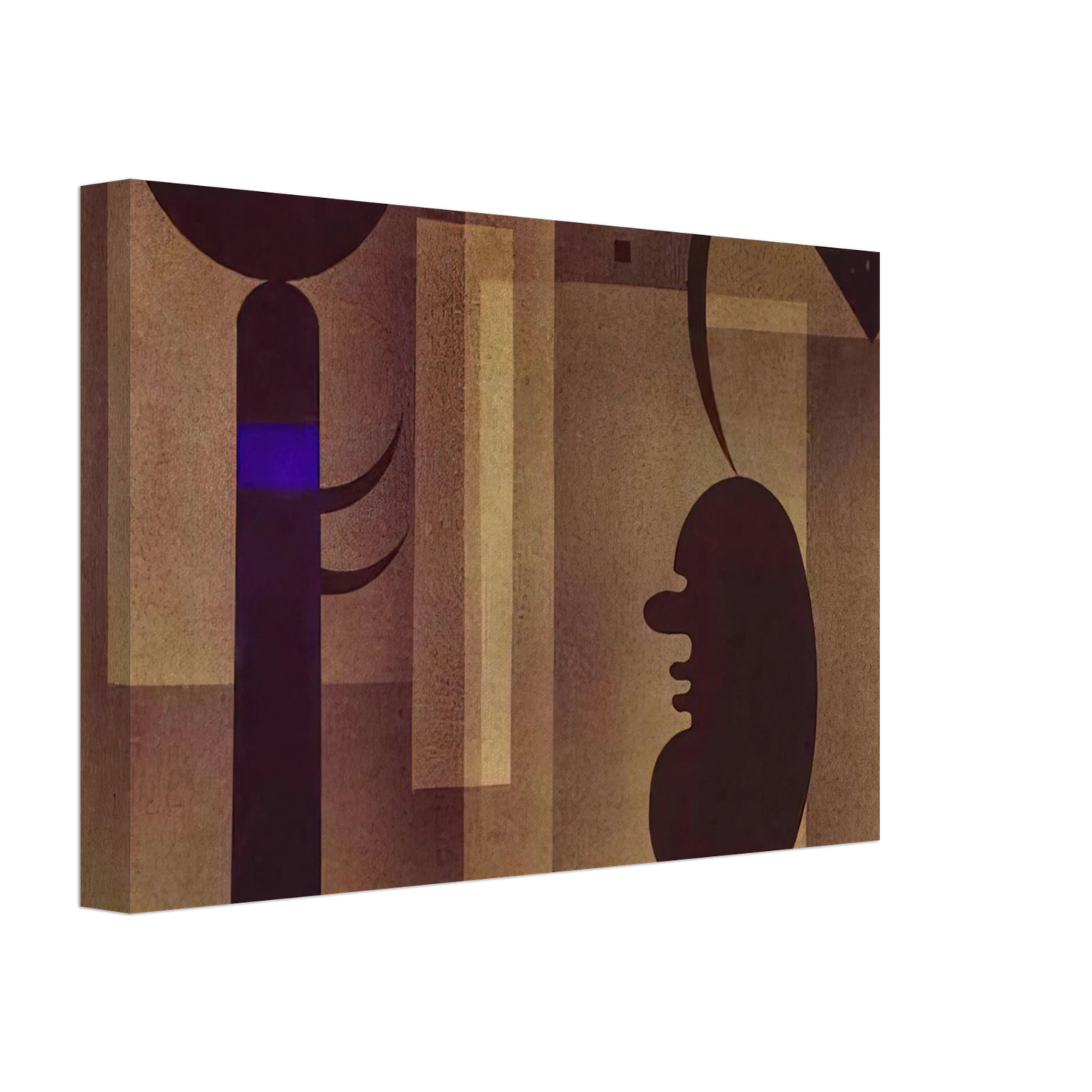 Wassily Kandinsky - GLOOMY SITUATION 1933 Canvas - 40x60 cm / 16x24 inches-canvas