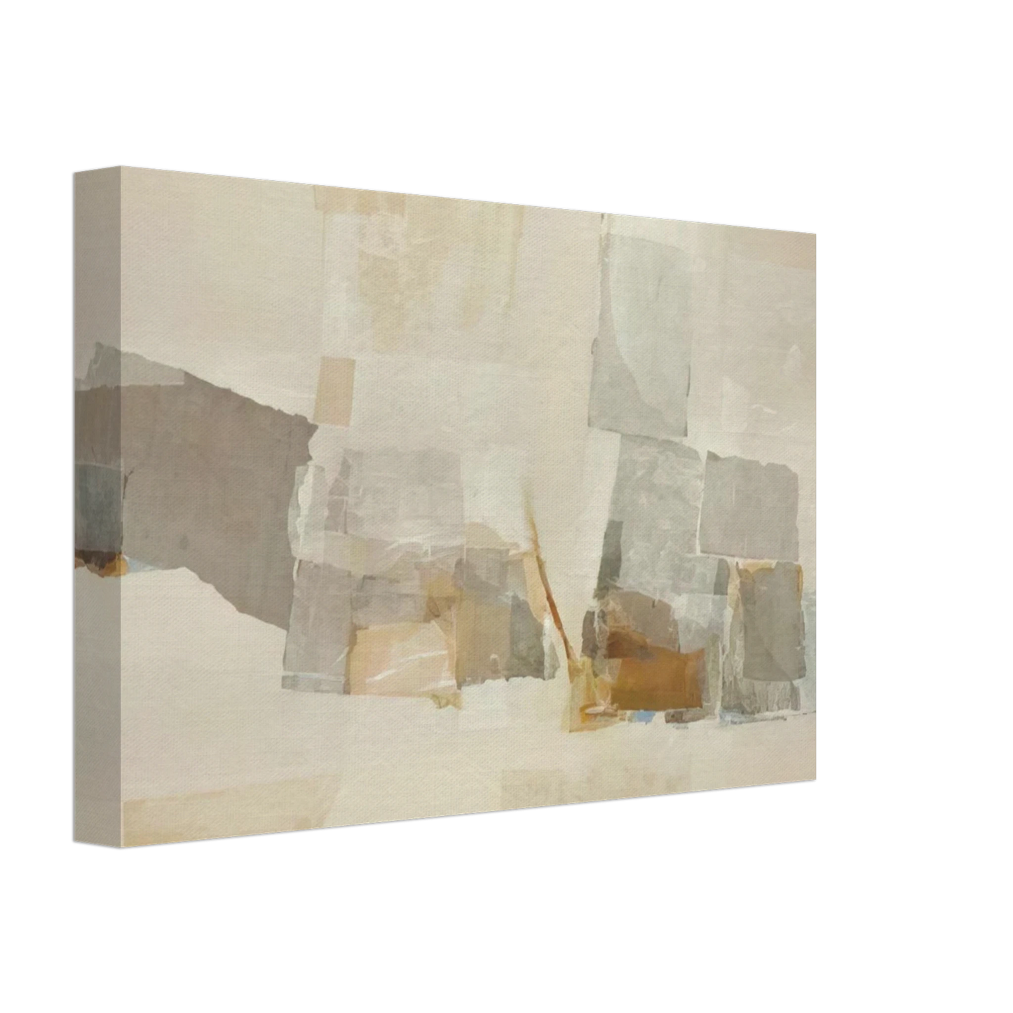 Kenzo Okada - Untitled - 1970 Canvas - 40x60 cm / 16x24 inches-canvas