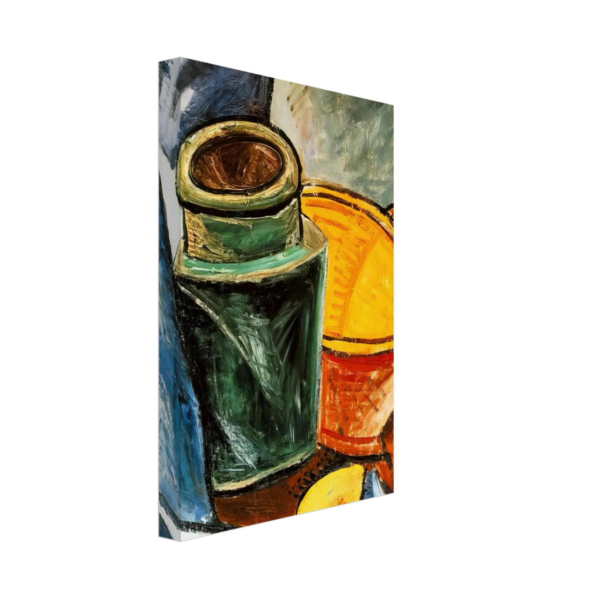 Pablo Picasso - Still life with lemons Canvas - 40x60 cm / 16x24 inches-canvas