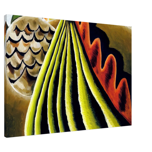 Arthur Dove - Fields of Grain as Seen from Train - 1931 Canvas - 20x30 cm / 8x12 inches-canvas