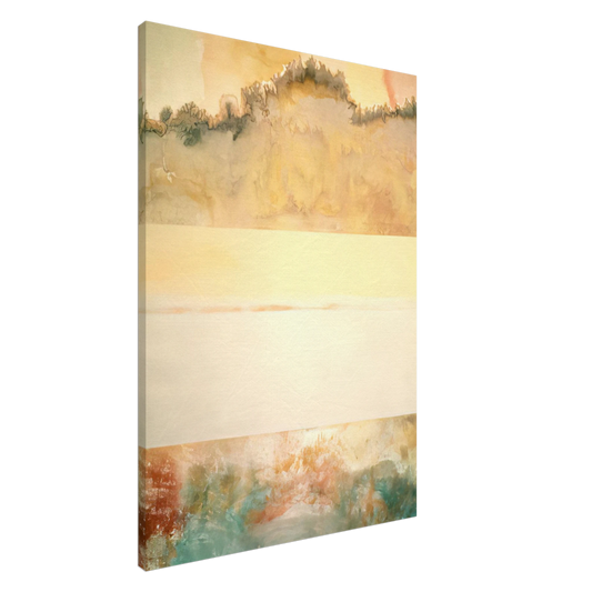 Ronnie Landfield - Cripple Creek - 1969 Canvas - 20x30 cm / 8x12 inches-canvas