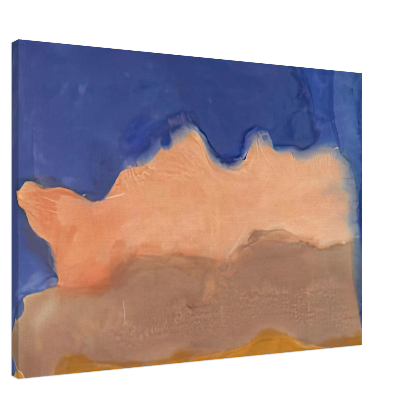 Helen Frankenthaler - Moontide, 1968- Canvas - 20x30 cm / 8x12 inches-canvas