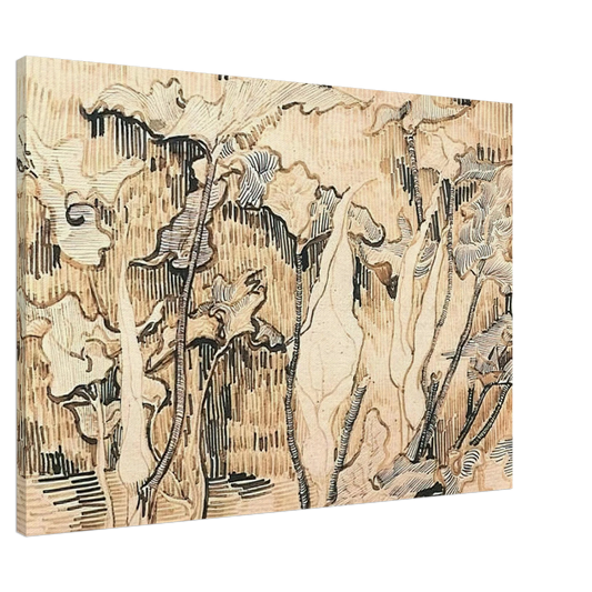 Vincent van Gogh - Arums Canvas - 20x30 cm / 8x12 inches-canvas