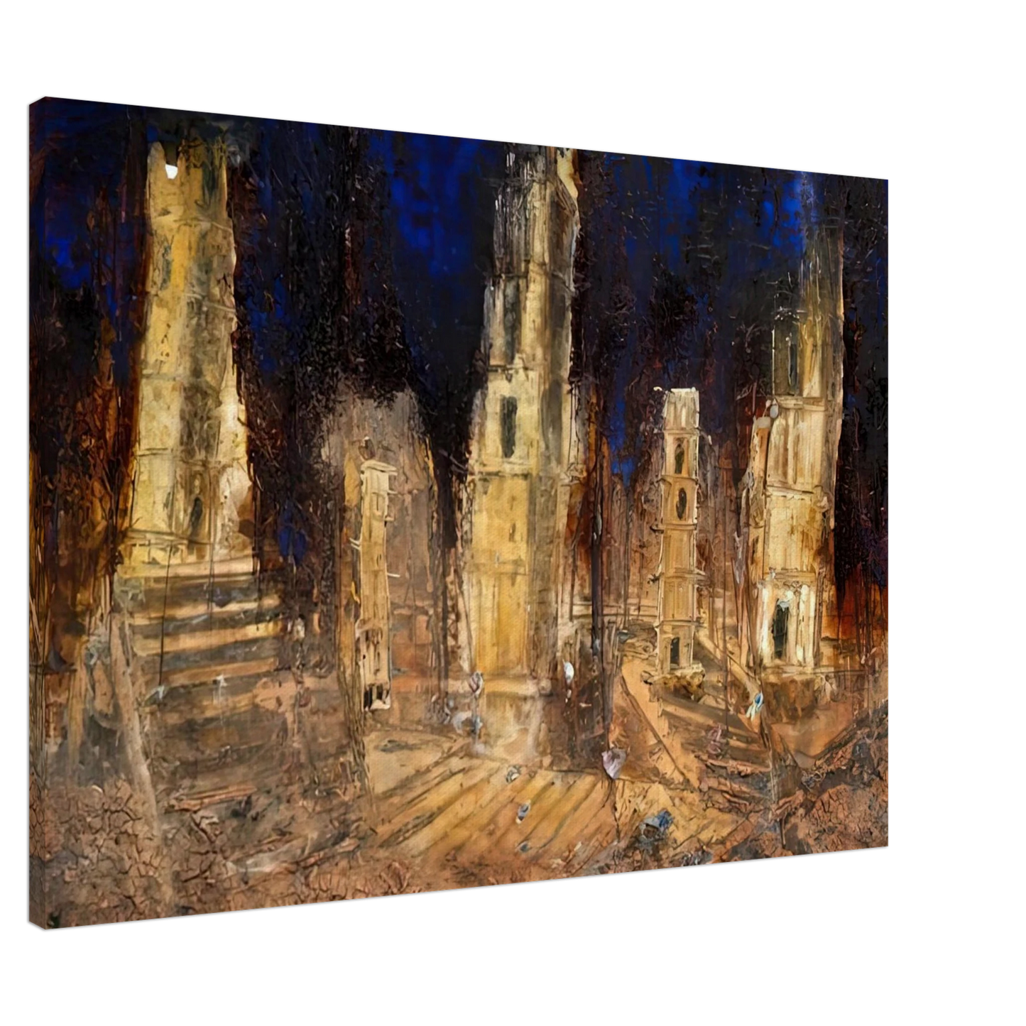 Anselm Kiefer - WALHALLA 2016 Canvas - 20x30 cm / 8x12 inches-canvas