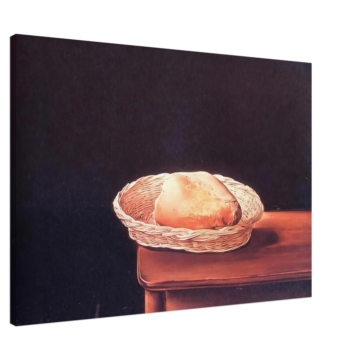 Salvador Dali - THE BREAD BASKET Canvas - 20x30 cm / 8x12 inches-canvas