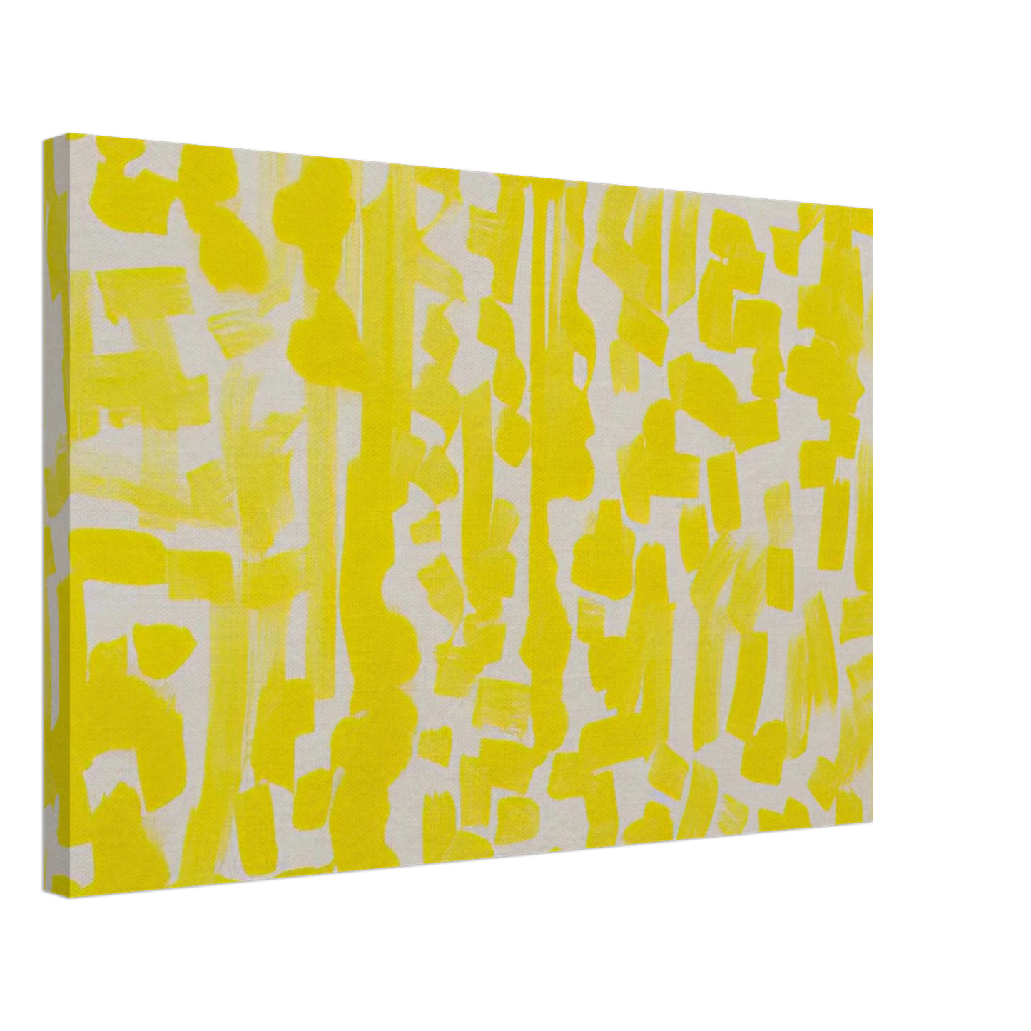 Ad Reinhardt - Yellow Painting - 1949 Canvas - 40x60 cm / 16x24 inches-canvas
