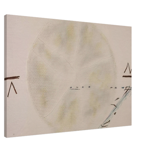 Antoni Tapies - THE SIEVE 1972 Canvas - 20x30 cm / 8x12 inches-canvas