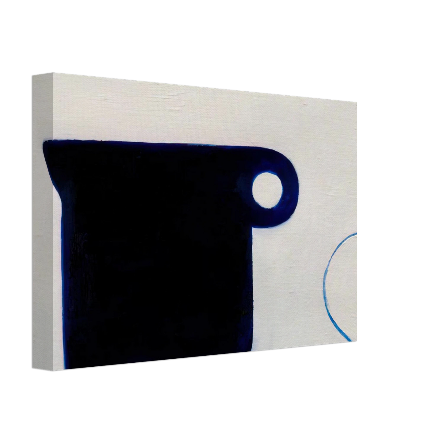 William Scott - Poem for a Jug No.4 - 1980 Canvas - 70x100 cm / 28x40 inches-canvas