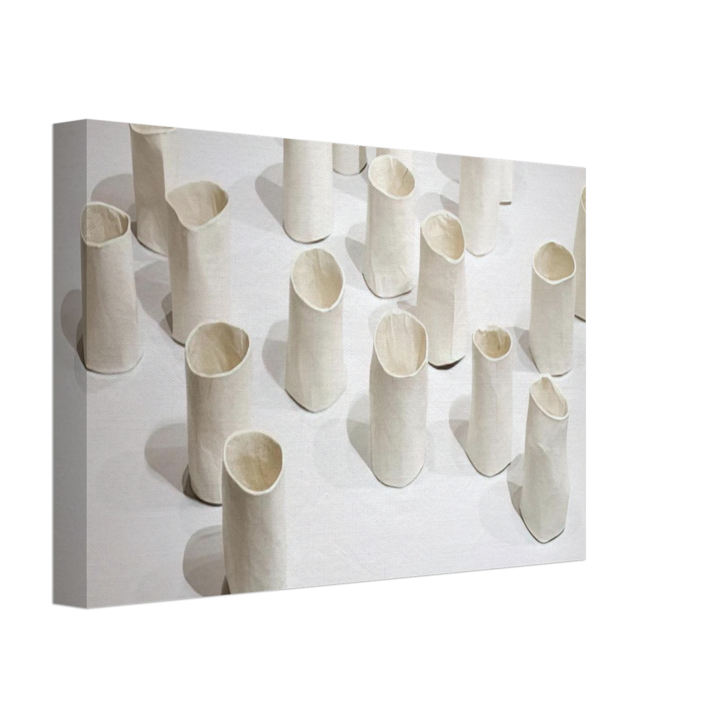 Eva Hesse - REPETITION NINETEEN I 1967 Canvas - 40x60 cm / 16x24 inches-canvas