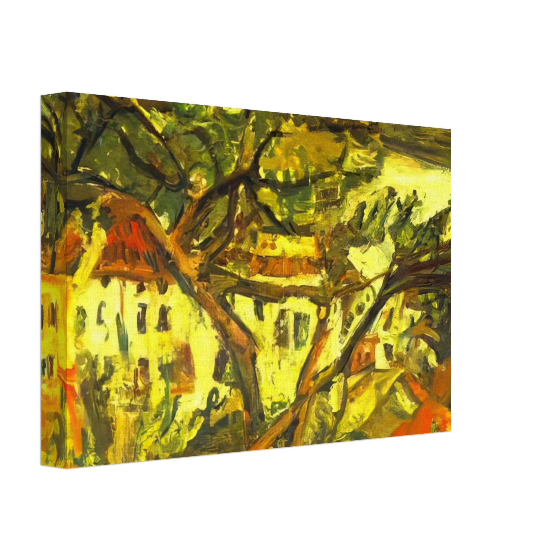 Chaim Soutine - LANDSCAPE OF THE SOUTH OF FRANCE Canvas - 70x100 cm / 28x40 inches-canvas