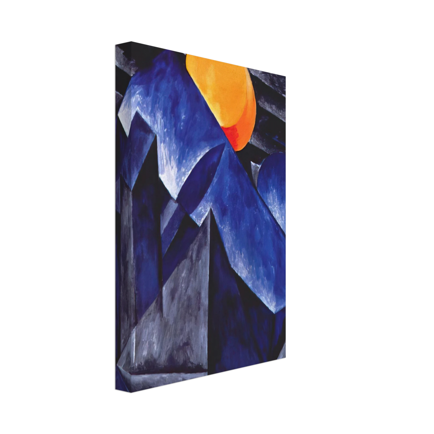 Natalia Goncharova - Composition - 1914 Canvas - 40x60 cm / 16x24 inches-canvas