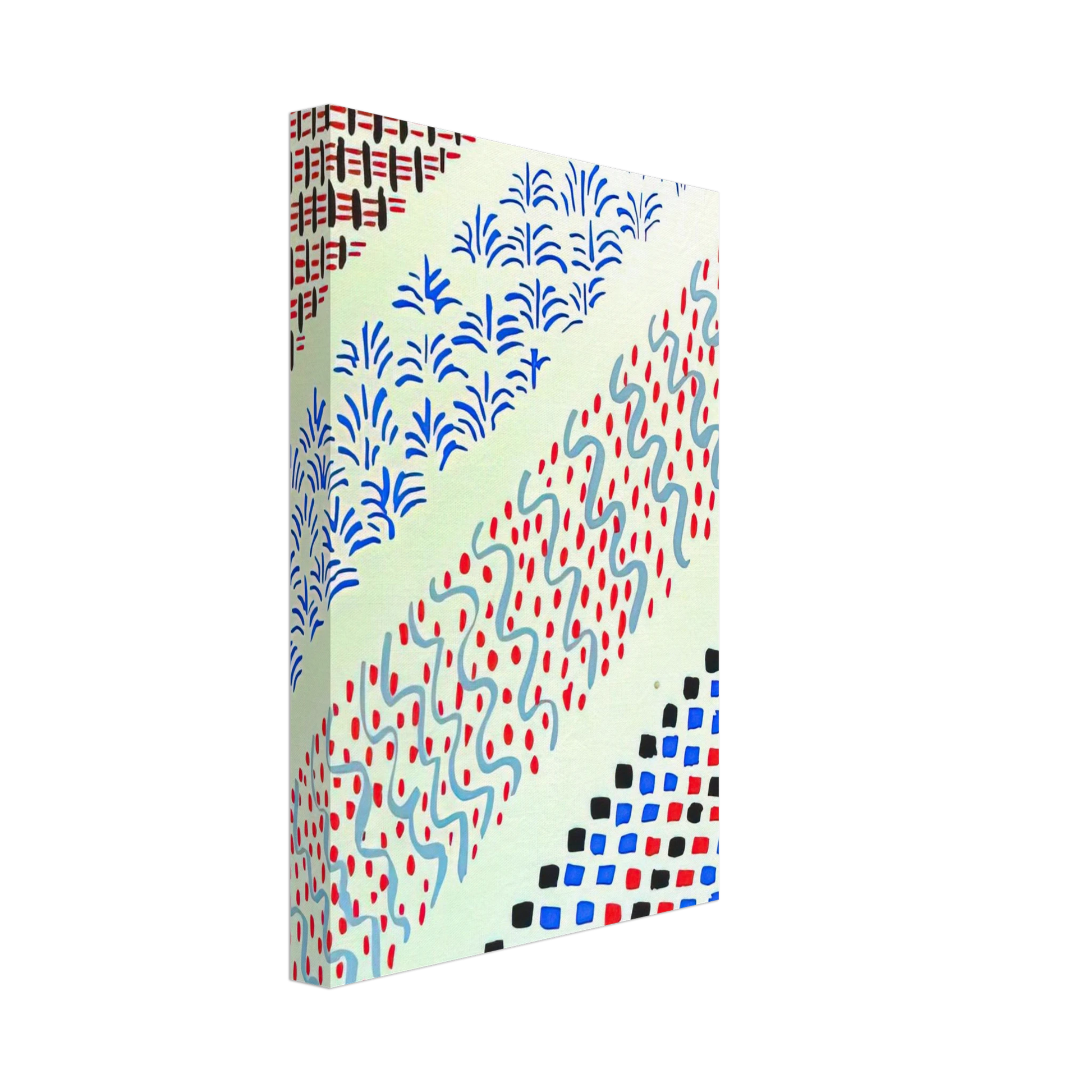 Sonia Delaunay - COMPOSITION 27 Canvas - 40x60 cm / 16x24 inches-canvas