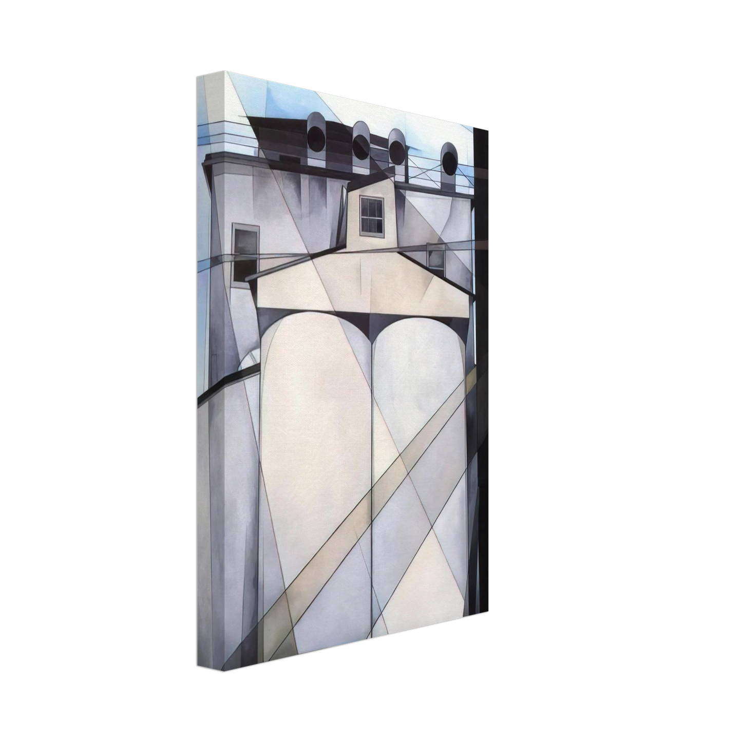 Charles Demuth - My Egypt - 1927 Canvas - 70x100 cm / 28x40 inches-canvas