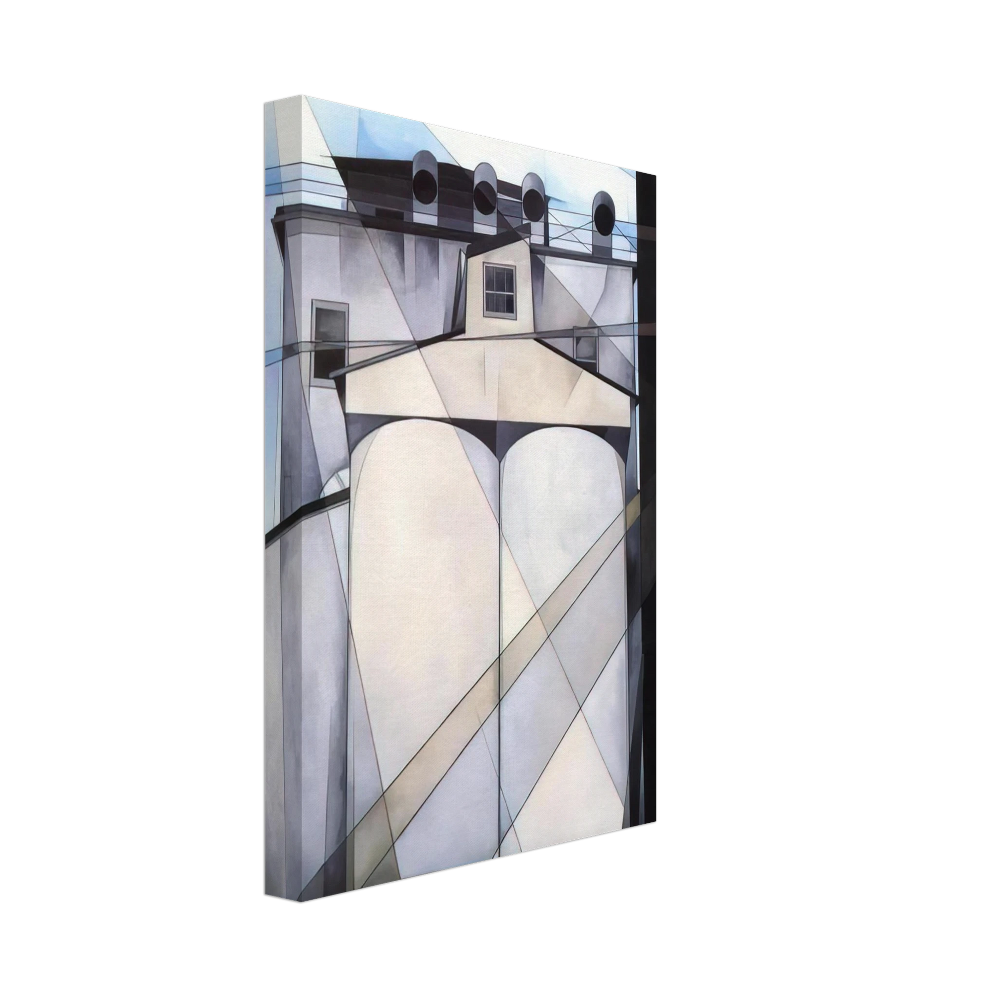 Charles Demuth - My Egypt - 1927 Canvas - 70x100 cm / 28x40 inches-canvas