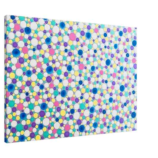 Yayoi Kusama - DOTS 2004 Canvas - 20x30 cm / 8x12 inches-canvas