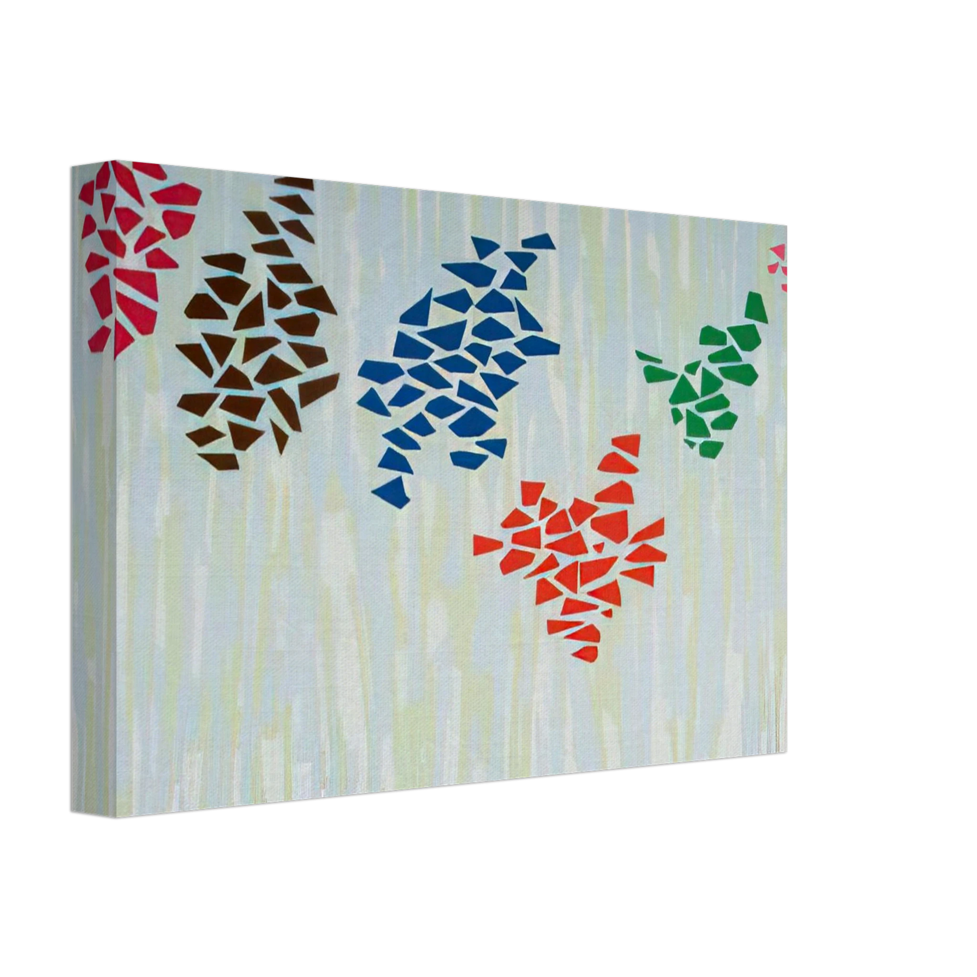 Robert Goodnough - Untitled - 1976 Canvas - 40x60 cm / 16x24 inches-canvas