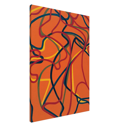 Brice Marden - 6 Red Rock 1 - 2002 Canvas - 20x30 cm / 8x12 inches-canvas