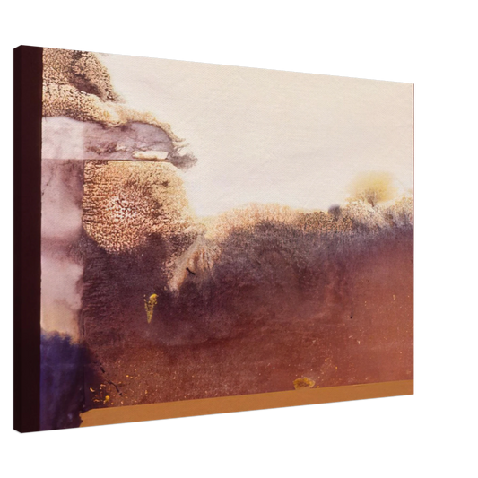 Ronnie Landfield - Lost In Rio De Janiero - Lyrical Abstraction Canvas - 20x30 cm / 8x12 inches-canvas