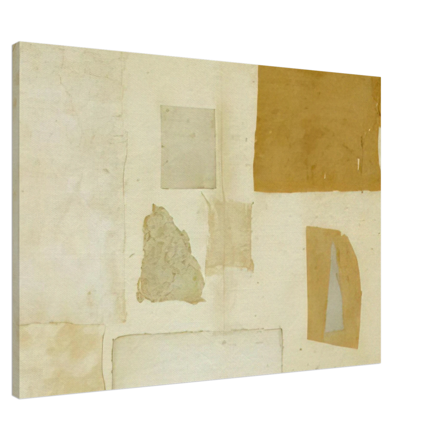 Anne Ryan - Gray Collage - 1953 Canvas - 20x30 cm / 8x12 inches-canvas